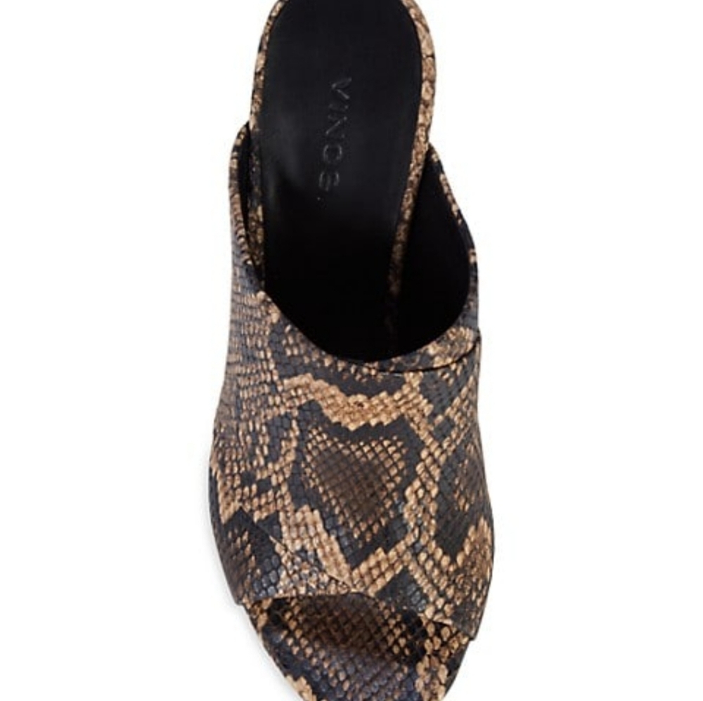 VINCE Leather Mules - Picture 5 of 11